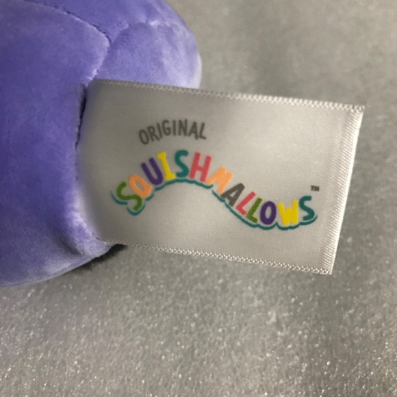 Original Squishmallows Joldy the Purple Black Vampire Bat 3.5” Plush Clip - Picture 5 of 11